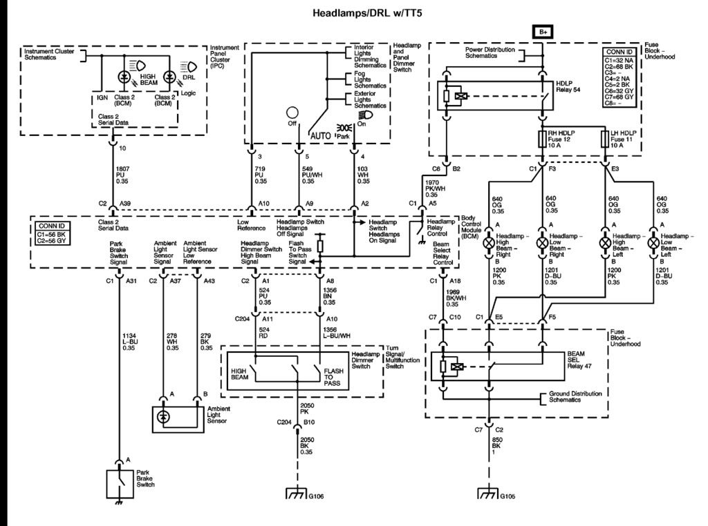 I need wiring schematic for 04 canyon - Chevy Colorado & GMC Canyon